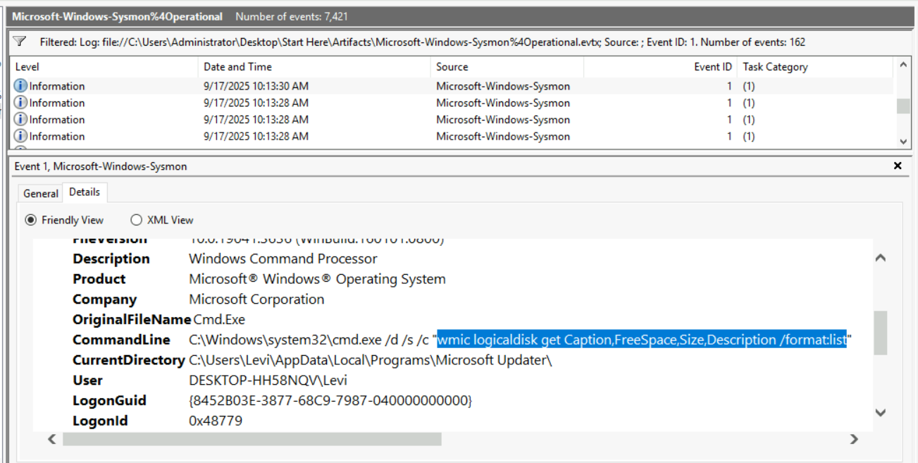 Sysmon Event ID 17 showing the creation of the named pipe ChromeDecryptIPC_e7e223c5-50d5-40ae-8513-64c9962789c2, an in-memory inter-process communication channel for transferring decrypted browser credentials.