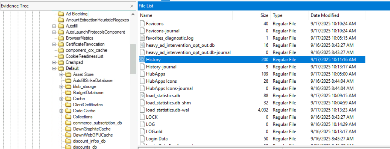 PECmd output showing the Prefetch artifact FNAFDOOMLAUNCHER.EXE-XXXXXXXX.pf confirming the trojanized game mod launcher was executed by the user shortly after the download.