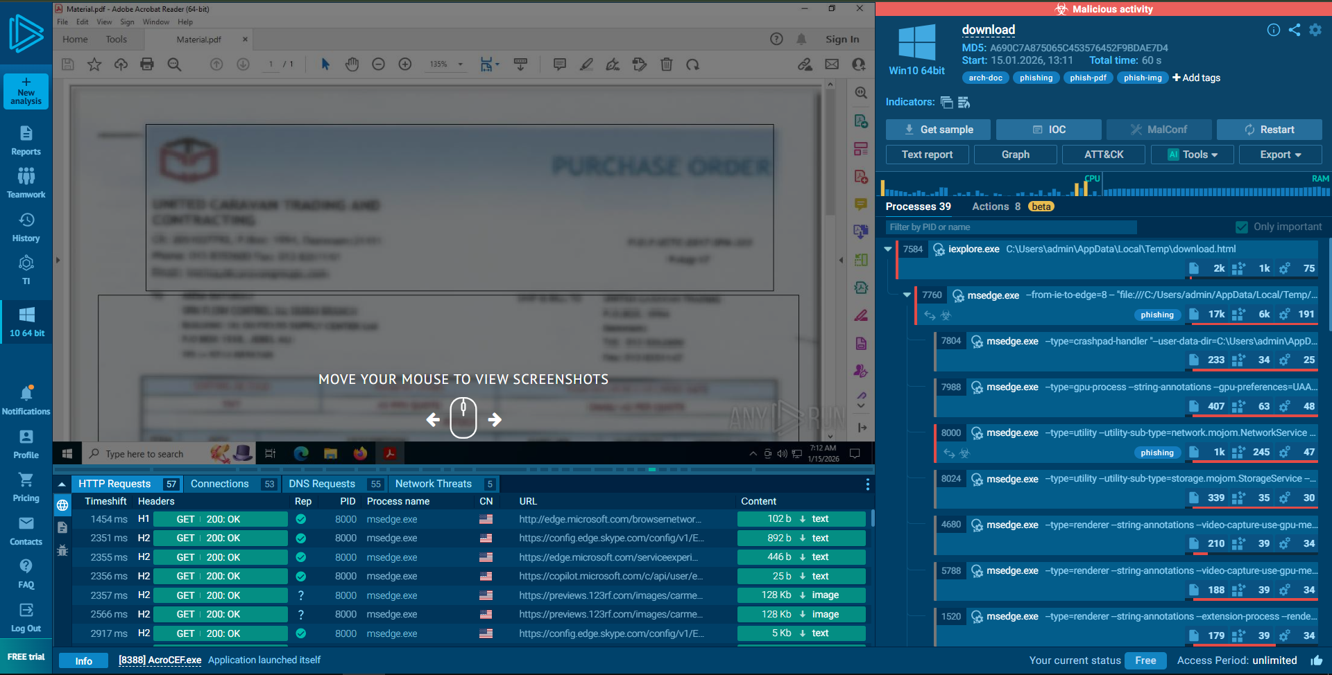 ANY.RUN Sandbox Execution